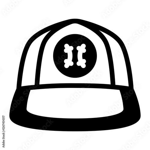 This Baseball Cap icon is suitable for Baseball Sport