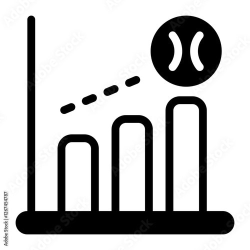 This Statistic icon is suitable for Baseball Sport