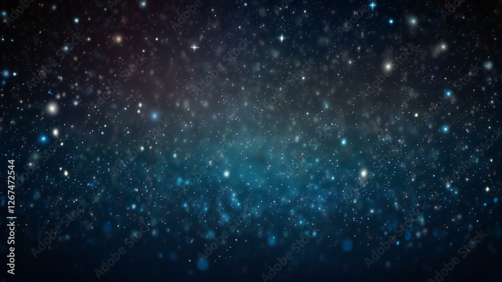 Obraz premium blue space background