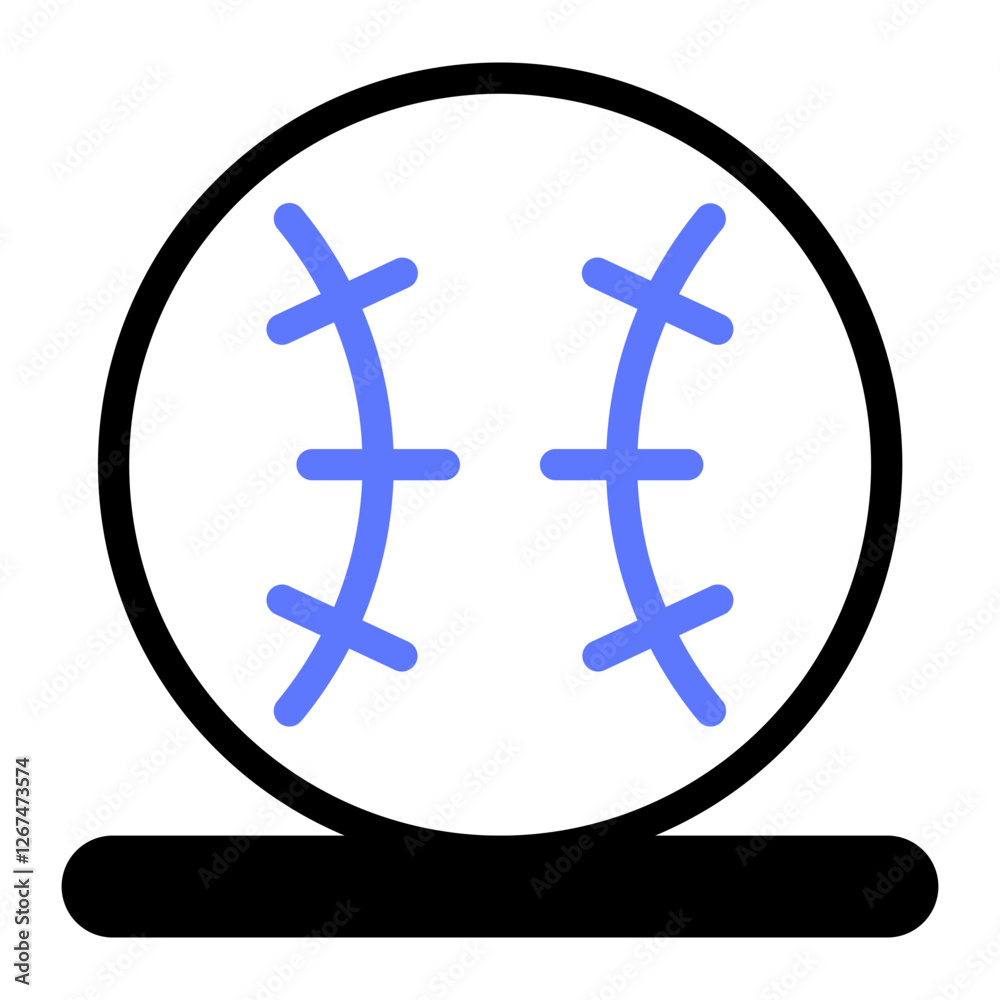 This Baseball icon is suitable for Baseball Sport This Baseball icon is suitable for Baseball Sport