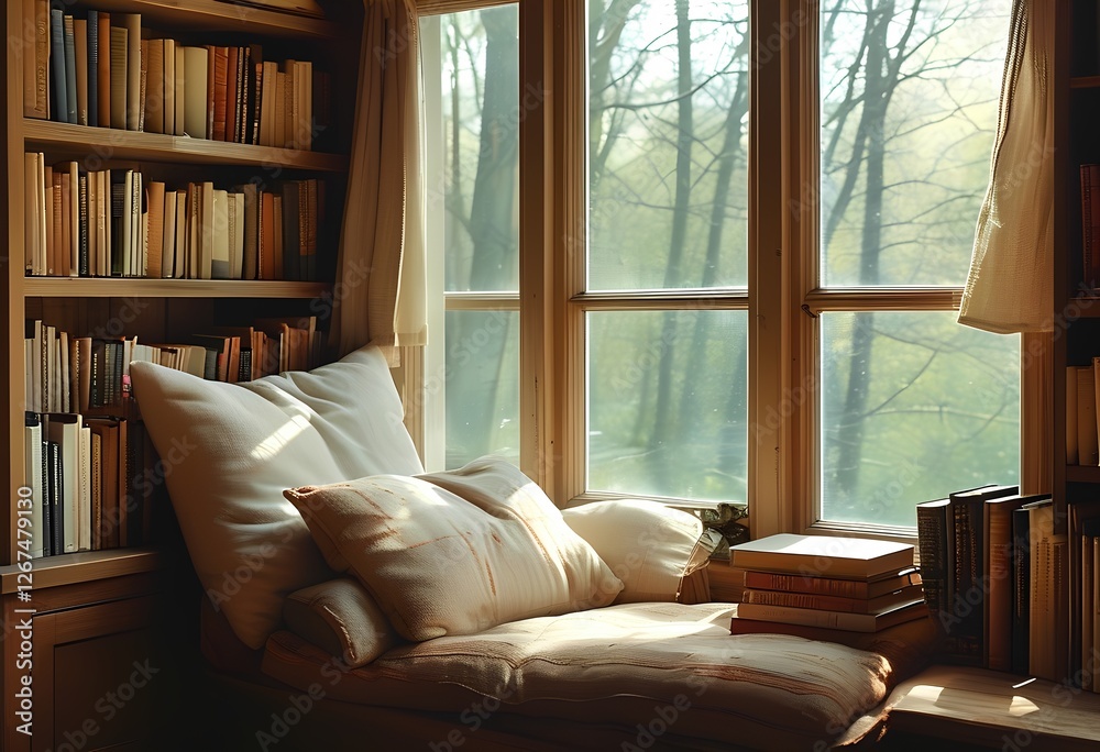 Fototapeta premium tranquil serene lakeside