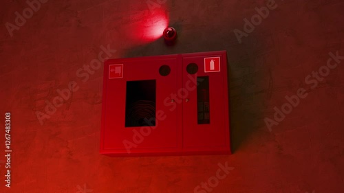 Fire Cabinet, Animation.Full HD 1920×1080. 06 Second Long,

