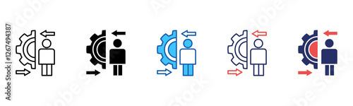 Transition icon sheet multiple style collection