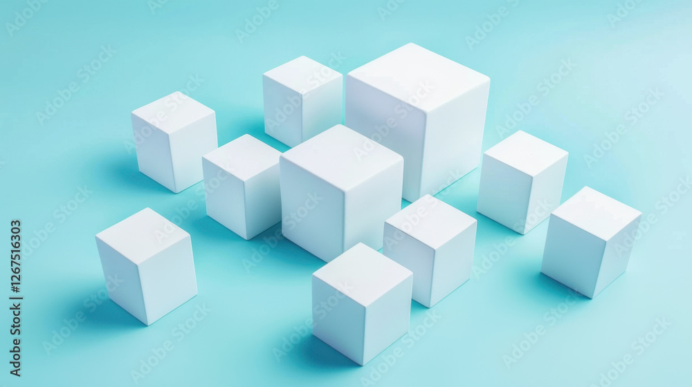 random shifted cube background random shifted cube background