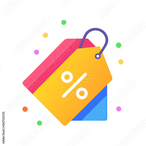 Discount Icon for Price Reductions, Sale Icon for Shopping Offers, Promotion Icon for Special Discounts, Price Reduction Icon for Shopping Deals,