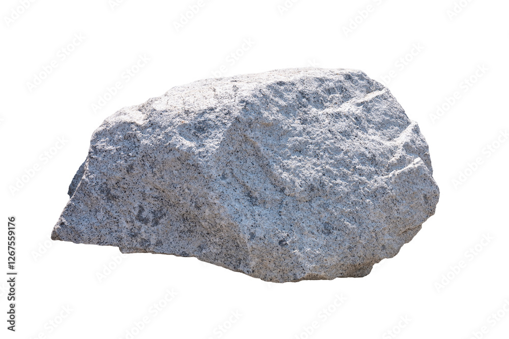 Obraz premium The heavy stone for decoration in the garden