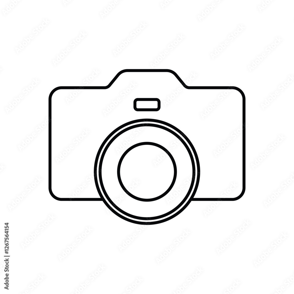 camera icon vector design template illustration camera icon vector design template illustration