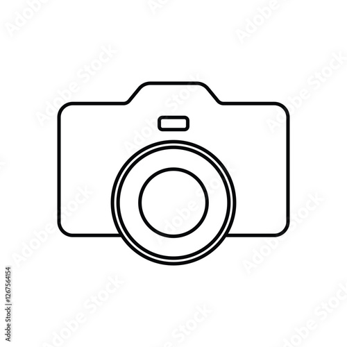 camera icon vector design template illustration