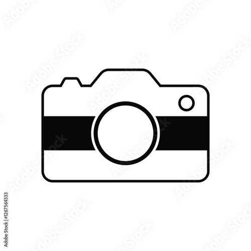 camera icon vector design template illustration