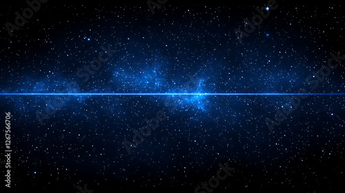 Cosmic Nebula Glow Across the Universe A Celestial Display of Light and Color in Deep Space Scenery