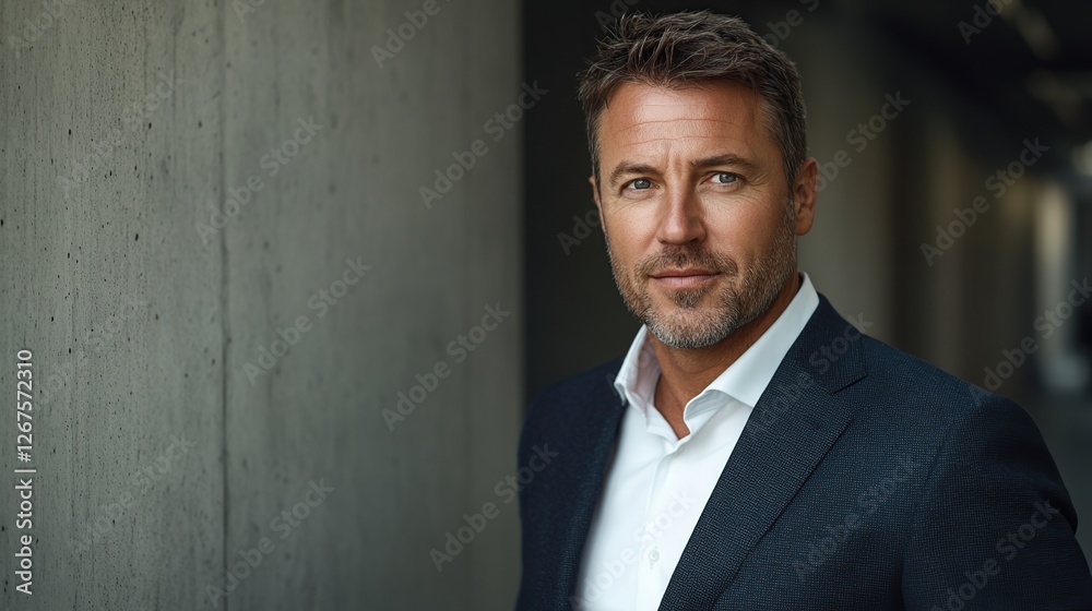 Confident businessman portrait, urban background, professional headshot Confident businessman portrait, urban background, professional headshot