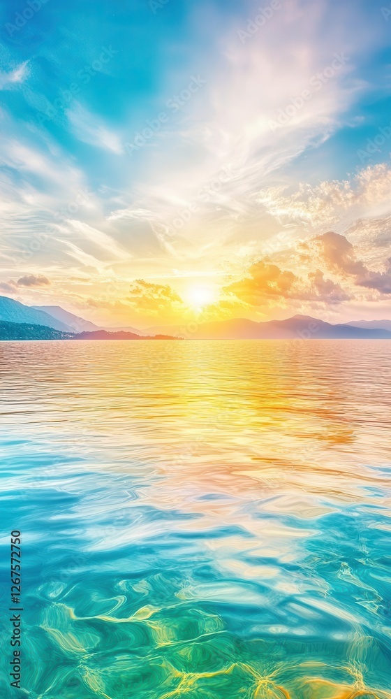 Obraz premium 4K Detail Realistic Profound sense of inner peace, eye of life's storm