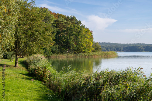 Europa, Deutschland, Mecklenburg-Vorpommern, Ostsee, Insel Usedom, Loddin, Landschaft am Kölpinsee