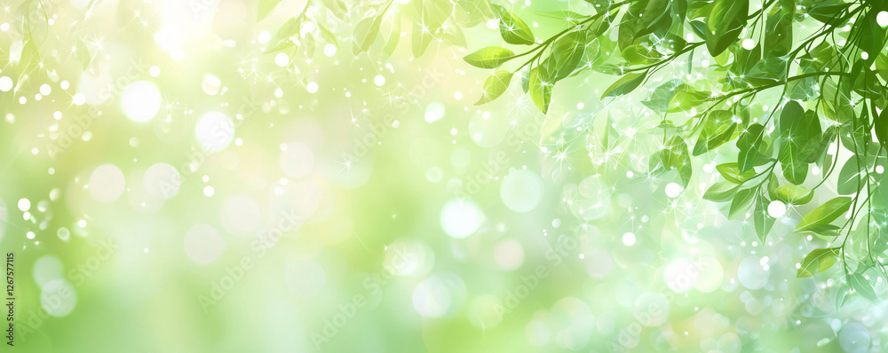 Fresh green plants as a background for own designs Fresh green plants as a background for own designs