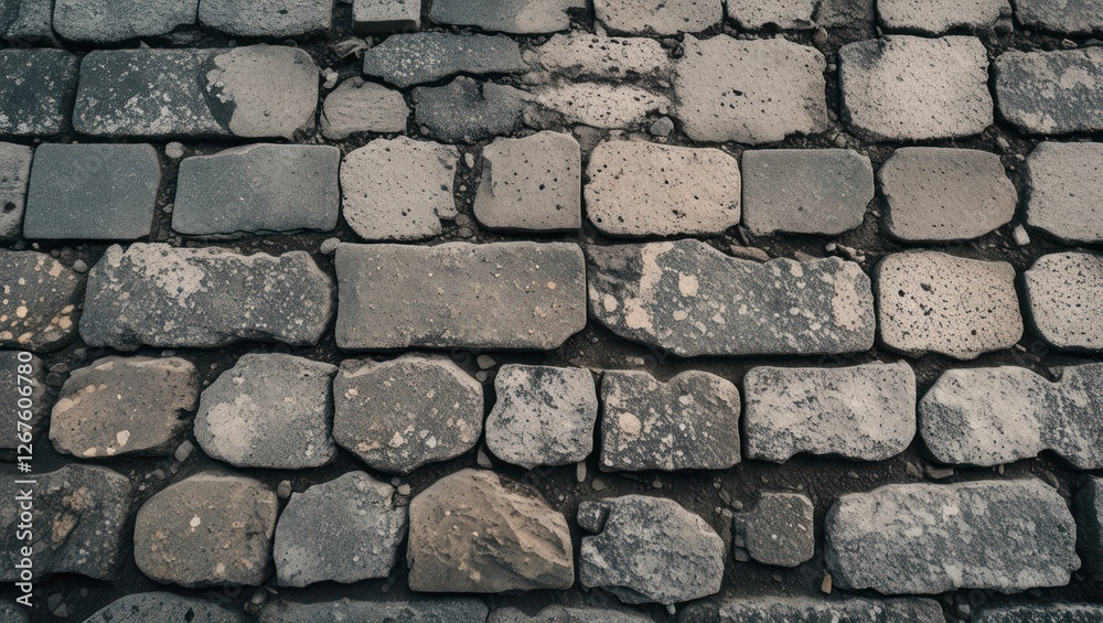 Textured cobblestone pavement surface showcasing aged stones and natural variations in color and shape, ideal for historical or rustic themes. Textured cobblestone pavement surface showcasing aged stones and natural variations in color and shape, ideal for historical or rustic themes.
