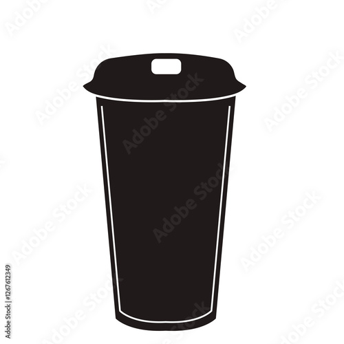 cup of coffee and tea vector icon