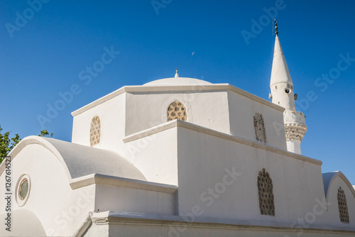 Former Greek church turned into a mosque in Kalkan, Turkey