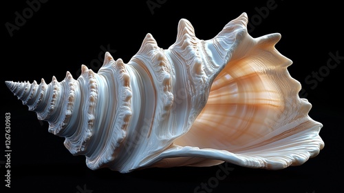 The elegant curve of conch