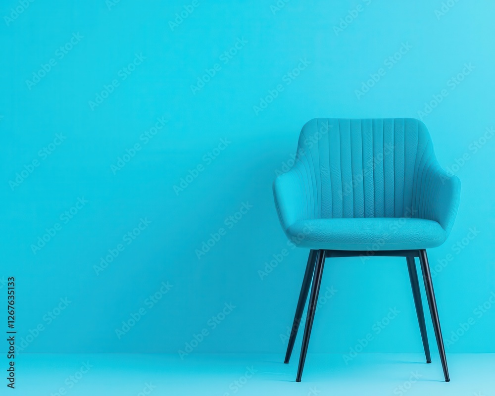 A basic chair frame upholstered into a stylish and comfortable seat A basic chair frame upholstered into a stylish and comfortable seat
