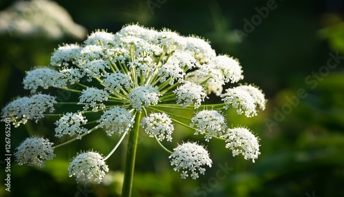 poison hemlock white flowers
