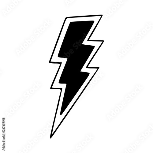 Free Download lightning bolt icon for clipart - GFXLoad