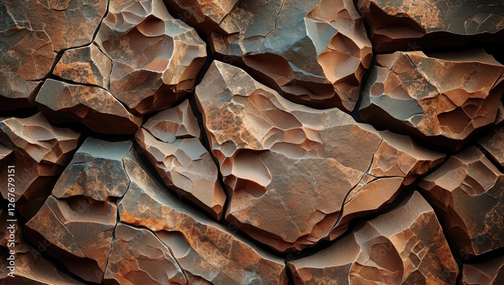 Cracked brown stone background texture ideal for natural design projects or as a backdrop in various creative applications Cracked brown stone background texture ideal for natural design projects or as a backdrop in various creative applications