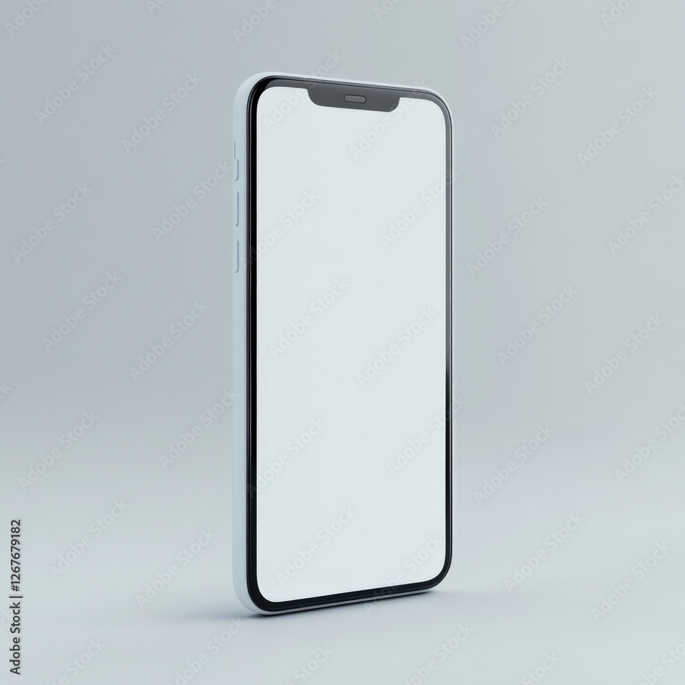 smartphone mockup on gray background smartphone mockup on gray background