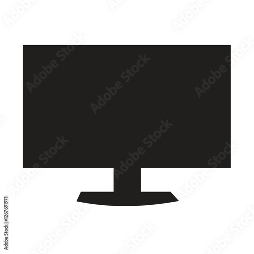 Vector and line art for LCD TV monitors