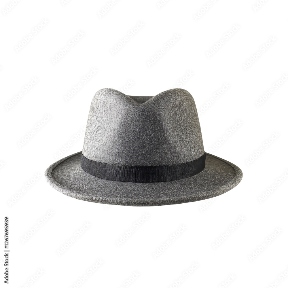 Grey Fedora Hat - Classic Style Headwear Grey Fedora Hat - Classic Style Headwear