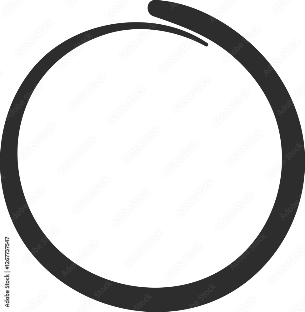 Simple yet effective loading symbol featuring a circular design, representing ongoing operation, buffering, or processing status in a user friendly graphic element Simple yet effective loading symbol featuring a circular design, representing ongoing operation, buffering, or processing status in a user friendly graphic element