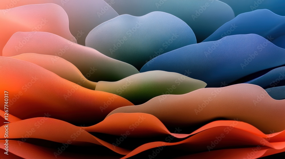 Obraz premium Ethereal Abstract Petals .