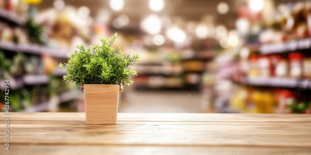 Fototapeta premium fresh herbs in the market