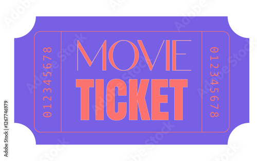 Admit one ticket, Retro Ticket, Move ticket
