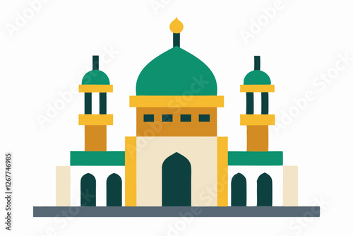 taj mahal vector