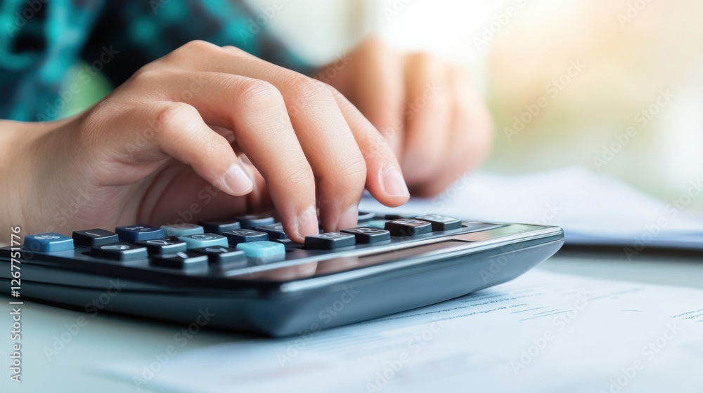 Efficient Financial Planning with Calculator, Office Supplies, and Workspace Essentials for Professional Budgeting and Tax Preparation Efficient Financial Planning with Calculator, Office Supplies, and Workspace Essentials for Professional Budgeting and Tax Preparation
