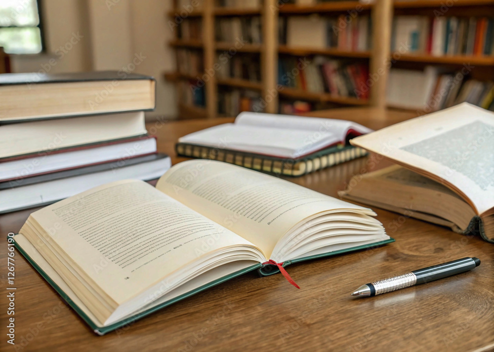 An educational environment, possibly related to study, school, or academic learning. An educational environment, possibly related to study, school, or academic learning.