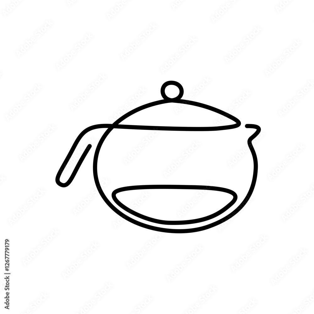 Obraz premium logo teapot