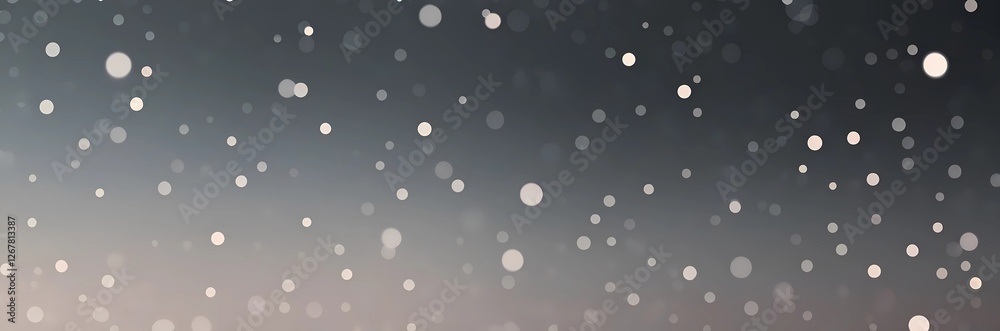 Abstract design with white and golden bokeh lights on gray background. abstract color palette, shallow depth of field, neutral tones Abstract design with white and golden bokeh lights on gray background. abstract color palette, shallow depth of field, neutral tones