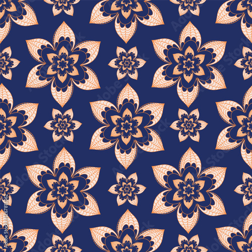Vintage seamless floral pattern. Liberty style background of small pastel colorful flowers. Small flowers scattered over a white background. Stock vector for printing on surfaces