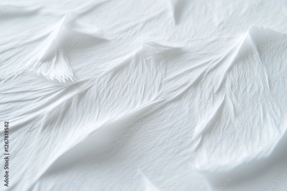 Obraz premium white feather abstract background