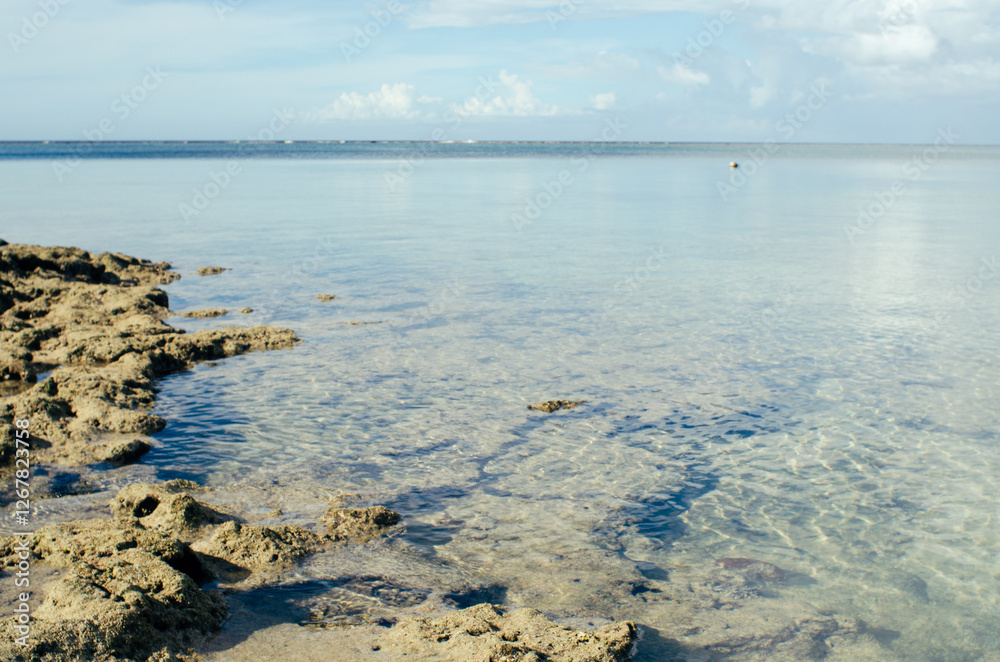 Obraz premium clear, blue sea