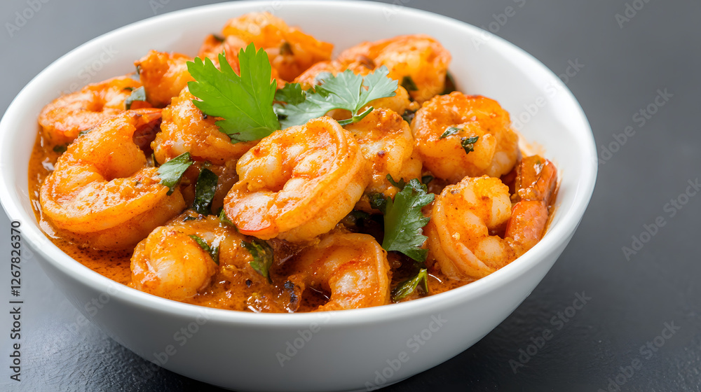 Delicious Shrimp Curry Served in a Bowl with Rich and Flavorful Sauce
Delicious Shrimp Curry Served in a Bowl with Rich and Flavorful Sauce