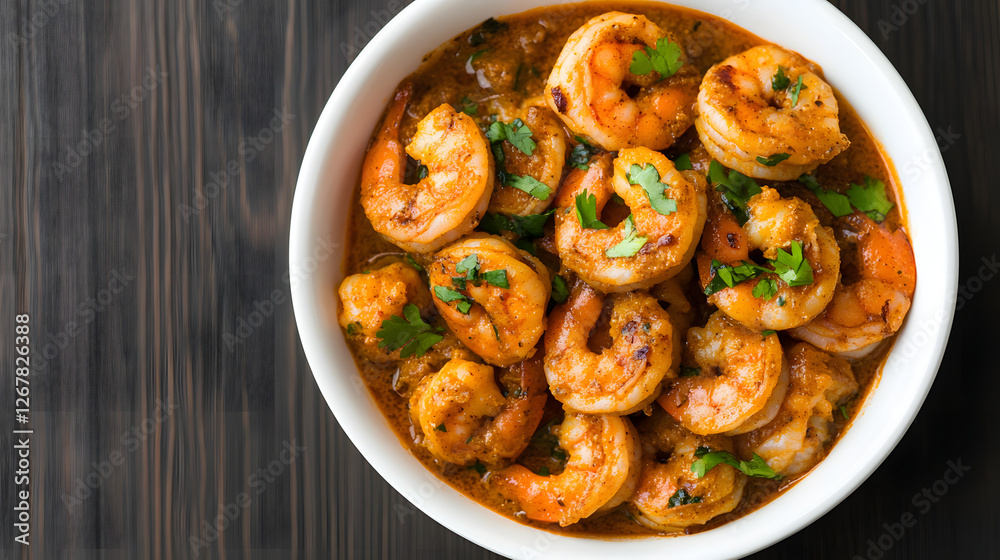 Delicious Shrimp Curry Served in a Bowl with Rich and Flavorful Sauce
Delicious Shrimp Curry Served in a Bowl with Rich and Flavorful Sauce