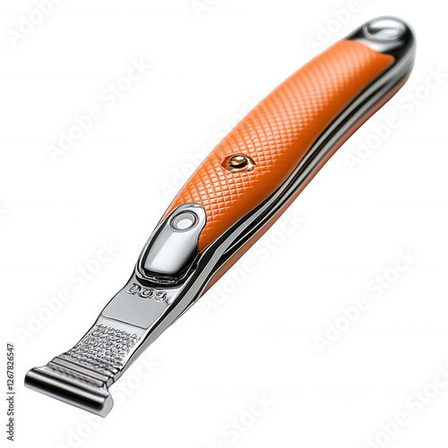 Facial razor for eyebrow and peach fuzz removal isolated on transparent background.PNG photo