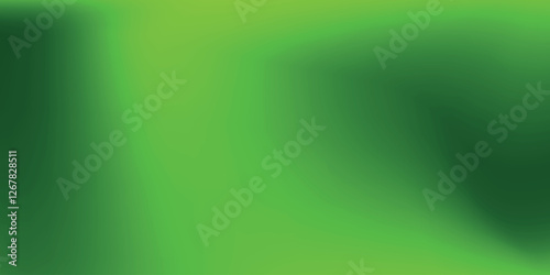 Silk green background. Abstract vector pattern with copy space. Liquid wave texture, smooth drapery wallpaper. Wedding fabric, satin. Wavy design for banner, card, postcard, backdrop.