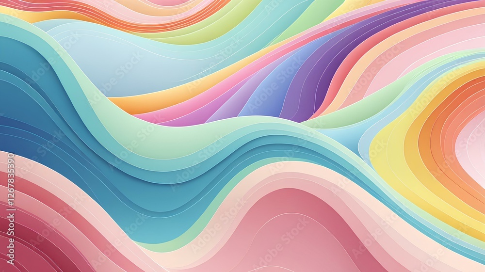 abstract colorful background with waves abstract colorful background with waves