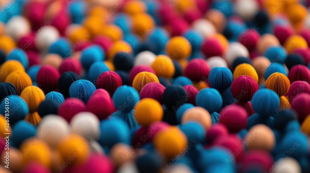 colorful textured spheres background colorful textured spheres background