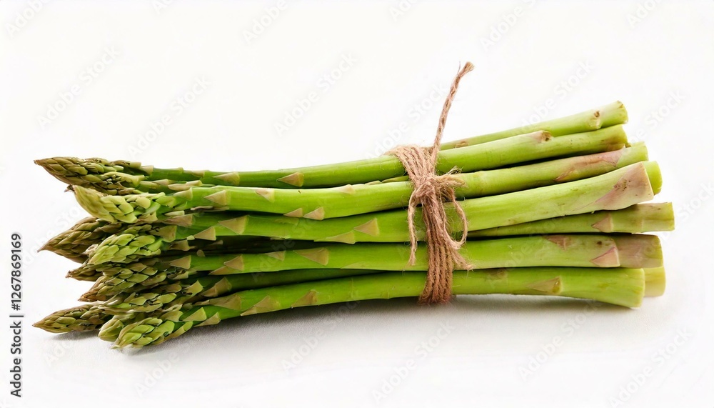 bunch of fresh asparagus