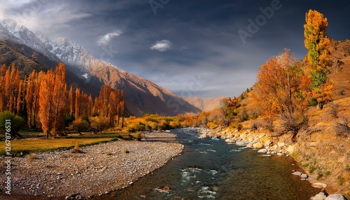 Obraz na plátně Betaab Valley�s Pristine Beauty in Srinagar, jammu and Kashmir, India