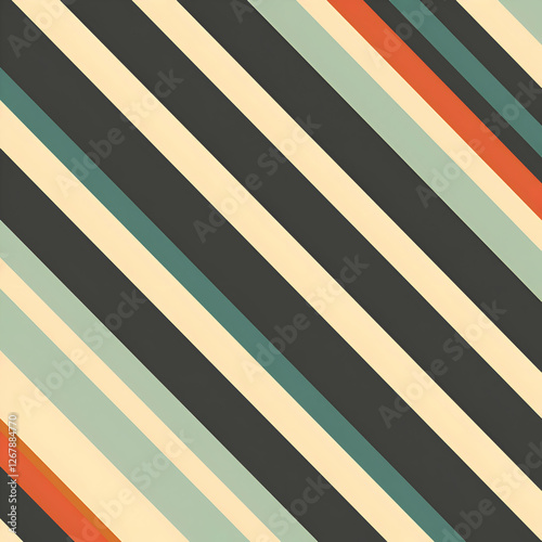Free Download Diagonal Stripes. Retro Geometric Background Pattern - GFXLoad